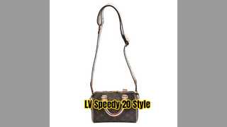 กระเป๋า LV Speedy Bandouliere 20 Monogram สไตล์หรูหรา