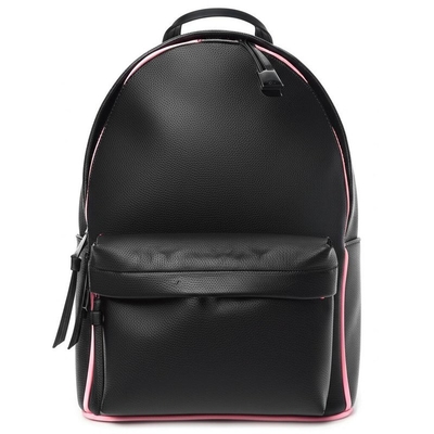กระเป๋าเป้ดีไซเนอร์สไตล์สีดำชมพู พร้อมหนัง Monogram Shadow Calf Leather และกระเป๋าด้านในแบบพับเก็บได้