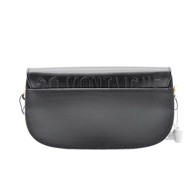 กระเป๋าสะพายข้างหนังลูกวัวสีดำ Dior Bobby East West Bag Hobo