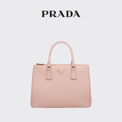 กระเป๋าสุภาพสตรี Prada Saffiano หนัง Galleria ขนาดกลางขนาดใหญ่