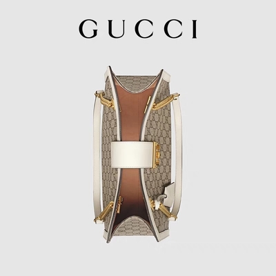 กระเป๋าสะพาย GG Gucci Padlock Medium Supreme Canvas Customized