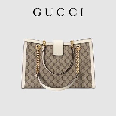 กระเป๋าสะพาย GG Gucci Padlock Medium Supreme Canvas Customized