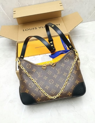 OEM Black Branded Monogram Boulogne กระเป๋า Womens Purses กระเป๋าถือ 2way Louis Vuitton M45831