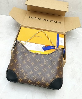 OEM Black Branded Monogram Boulogne กระเป๋า Womens Purses กระเป๋าถือ 2way Louis Vuitton M45831