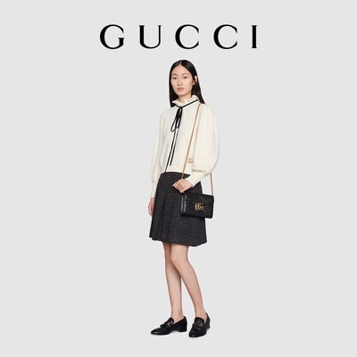 กระเป๋าสะพาย GG Marmont Marmont Matelassé Mini Bag Flap