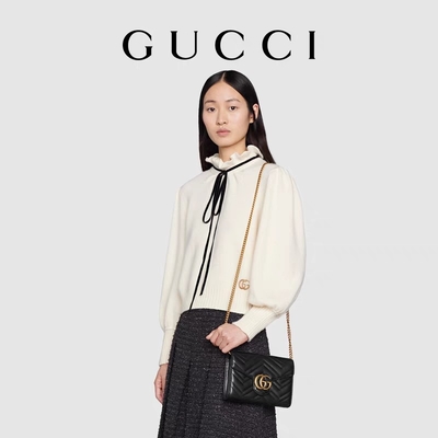 กระเป๋าสะพาย GG Marmont Marmont Matelassé Mini Bag Flap