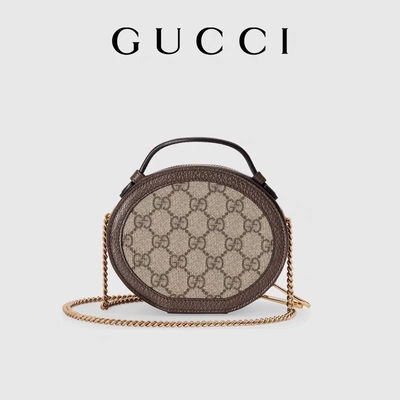 กระเป๋าถือสุภาพสตรีแบรนด์ GUCCI Ophidia Mini Designer กระเป๋าสะพายผ้าใบ ODM