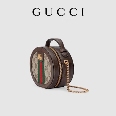กระเป๋าถือสุภาพสตรีแบรนด์ GUCCI Ophidia Mini Designer กระเป๋าสะพายผ้าใบ ODM