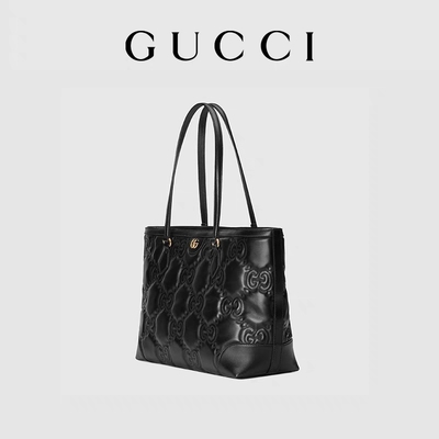 กระเป๋าสะพายยี่ห้อ Matelassé Chevron GG Quilted Leather Tote Bag