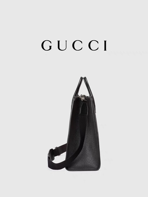แบรนด์ GUCCI Jumbo GG Tote Bag Medium For Men Gentleman