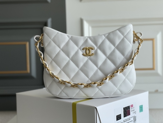 Chanel AS3562 Small Hobo Armpit Hippie Tote Bag กระเป๋าสะพาย 2022 ฤดูใบไม้ร่วงฤดูหนาว