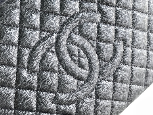 Chanel Lychee Leather Caviar Grand Shopping Tote GST Bag ใบใหญ่