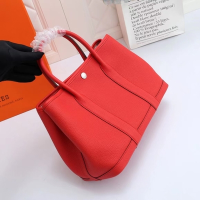 Bougainvillier Stamp Preloved Branded Bag Hermes Negonda Garden Party 30
