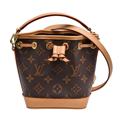 NANO Speedy Monogram Canvas Louis Vuitton M81266 กระเป๋าสะพายข้างสำหรับผู้หญิง