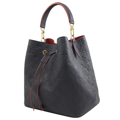 กระเป๋าถือสตรี LV Colorblock Branded NÉONOÉ MM Bucket Bag หนังเม็ดเล็ก