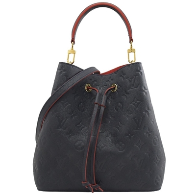 กระเป๋าถือสตรี LV Colorblock Branded NÉONOÉ MM Bucket Bag หนังเม็ดเล็ก