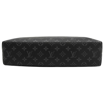 M40566 Man Business Branded Mens Bag โมโนแกรม LV Briefcase Explorer Black Dual Purpose