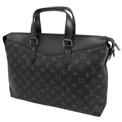 M40566 Man Business Branded Mens Bag โมโนแกรม LV Briefcase Explorer Black Dual Purpose