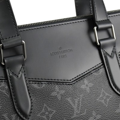 M40566 Man Business Branded Mens Bag โมโนแกรม LV Briefcase Explorer Black Dual Purpose