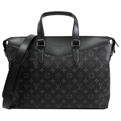 M40566 Man Business Branded Mens Bag โมโนแกรม LV Briefcase Explorer Black Dual Purpose