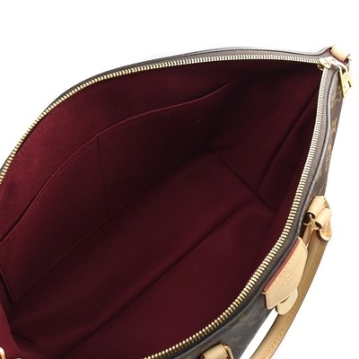 โมโนแกรมแคนวาสเคลือบ BoéTie MM Tote Bag M45987 Dark Coffee