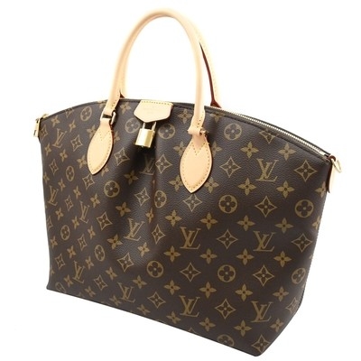 โมโนแกรมแคนวาสเคลือบ BoéTie MM Tote Bag M45987 Dark Coffee