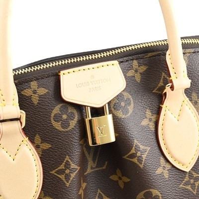 โมโนแกรมแคนวาสเคลือบ BoéTie MM Tote Bag M45987 Dark Coffee