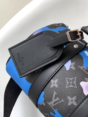 Sunrise Monogram Eclipse Branded Messenger Bag LV Keepall Bandoulière 25 ห้องพร้อมวิว