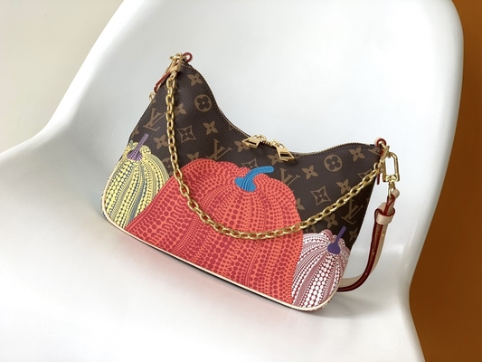 กระเป๋า Monogram LV Boulogne ผ้าแคนวาสเคลือบพิมพ์ลายฟักทอง