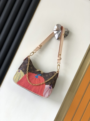กระเป๋า Monogram LV Boulogne ผ้าแคนวาสเคลือบพิมพ์ลายฟักทอง