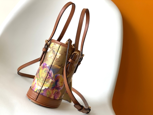 Louis Vuitton Neverfull Bucket Bags ดอกไม้เมทัลลิค M81724