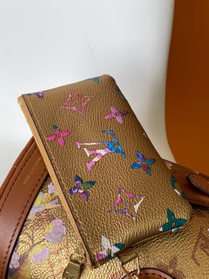 Louis Vuitton Neverfull Bucket Bags ดอกไม้เมทัลลิค M81724