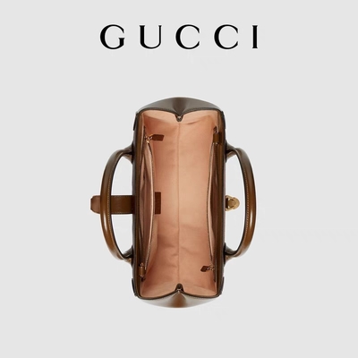 กระเป๋า GUCCI อันเป็นเอกลักษณ์ Jackie 1961 Tote Medium พร้อมฮาร์ดแวร์โทนสีทอง