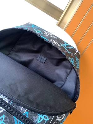 กระเป๋าเป้แบรนด์ดีไซเนอร์ Multicolor Discovery LV Graffiti Bag Green