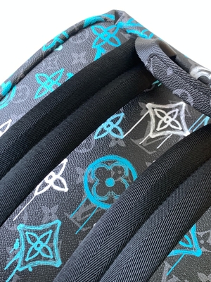 กระเป๋าเป้แบรนด์ดีไซเนอร์ Multicolor Discovery LV Graffiti Bag Green