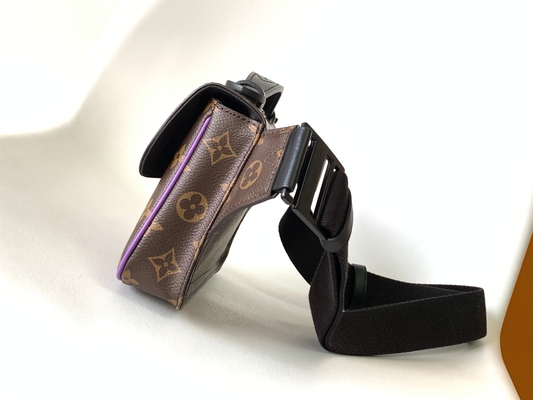 Charm S Lock Louis Vuitton Monogram Macassar Barrel กระเป๋า Messenger