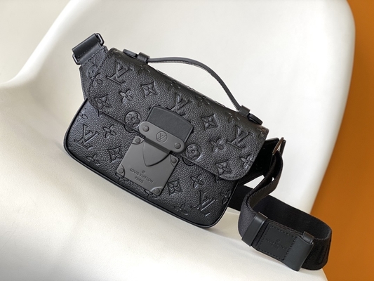Charm S Lock Louis Vuitton Monogram Macassar Barrel กระเป๋า Messenger