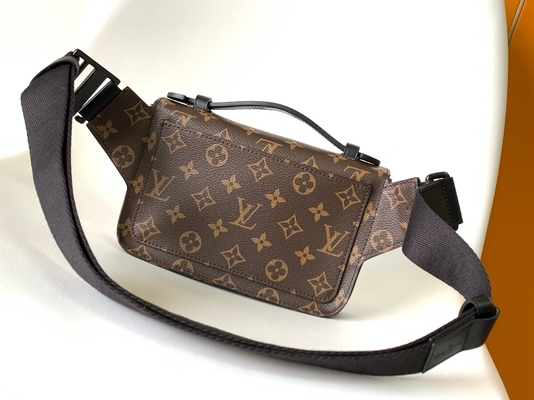 Charm S Lock Louis Vuitton Monogram Macassar Barrel กระเป๋า Messenger