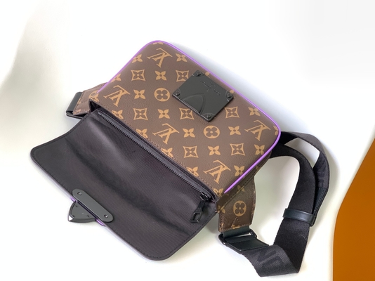 Charm S Lock Louis Vuitton Monogram Macassar Barrel กระเป๋า Messenger