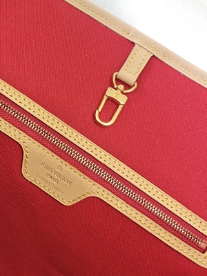 สีดำ LV X Yayoi Kusama Louis Vuitton Neverfull MM Monogram Bag Multicolor
