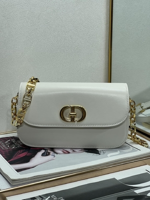 กระเป๋าสุภาพสตรี Dior Micro Montaigne 30 หนังสีขาว Custom