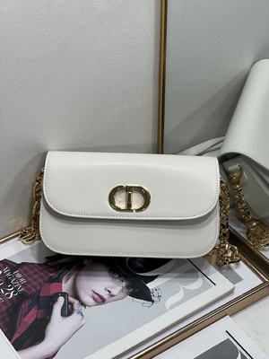 กระเป๋าสุภาพสตรี Dior Micro Montaigne 30 หนังสีขาว Custom
