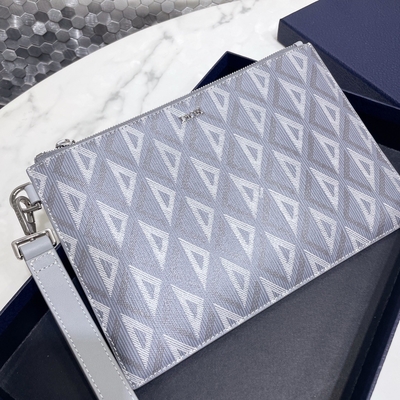 ODM Christian Dior Mini Designer Purses A5 CD Pouch Bag Diamond หนังแท้