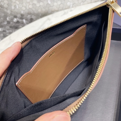 ODM Christian Dior Mini Designer Purses A5 CD Pouch Bag Diamond หนังแท้