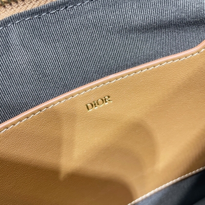 ODM Christian Dior Mini Designer Purses A5 CD Pouch Bag Diamond หนังแท้