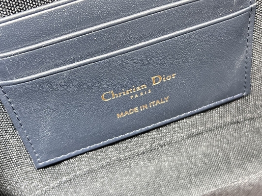 2 In 1 Mini Dior 30 Montaigne Pouch Blue Oblique Jacquard
