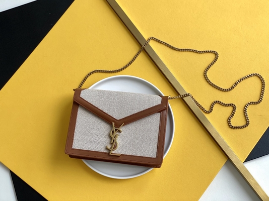 กระเป๋าแบรนด์ Saint Laurent Preloved YSL Cassandra กระเป๋าสะพาย