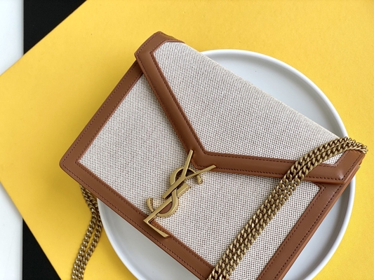 กระเป๋าแบรนด์ Saint Laurent Preloved YSL Cassandra กระเป๋าสะพาย
