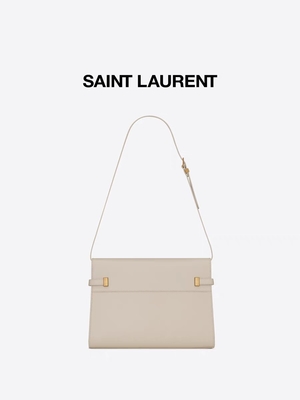 ODM กระเป๋าสะพายข้างขนาดเล็ก Branded Saint Laurent Bag Beige
