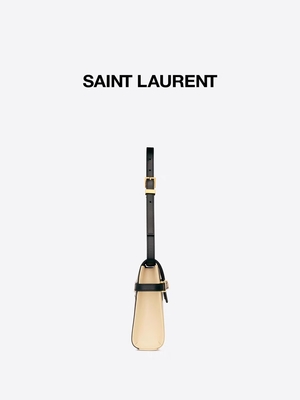 กระเป๋าหนังพรีเมี่ยม Yves Saint Laurent สีเบจ OEM